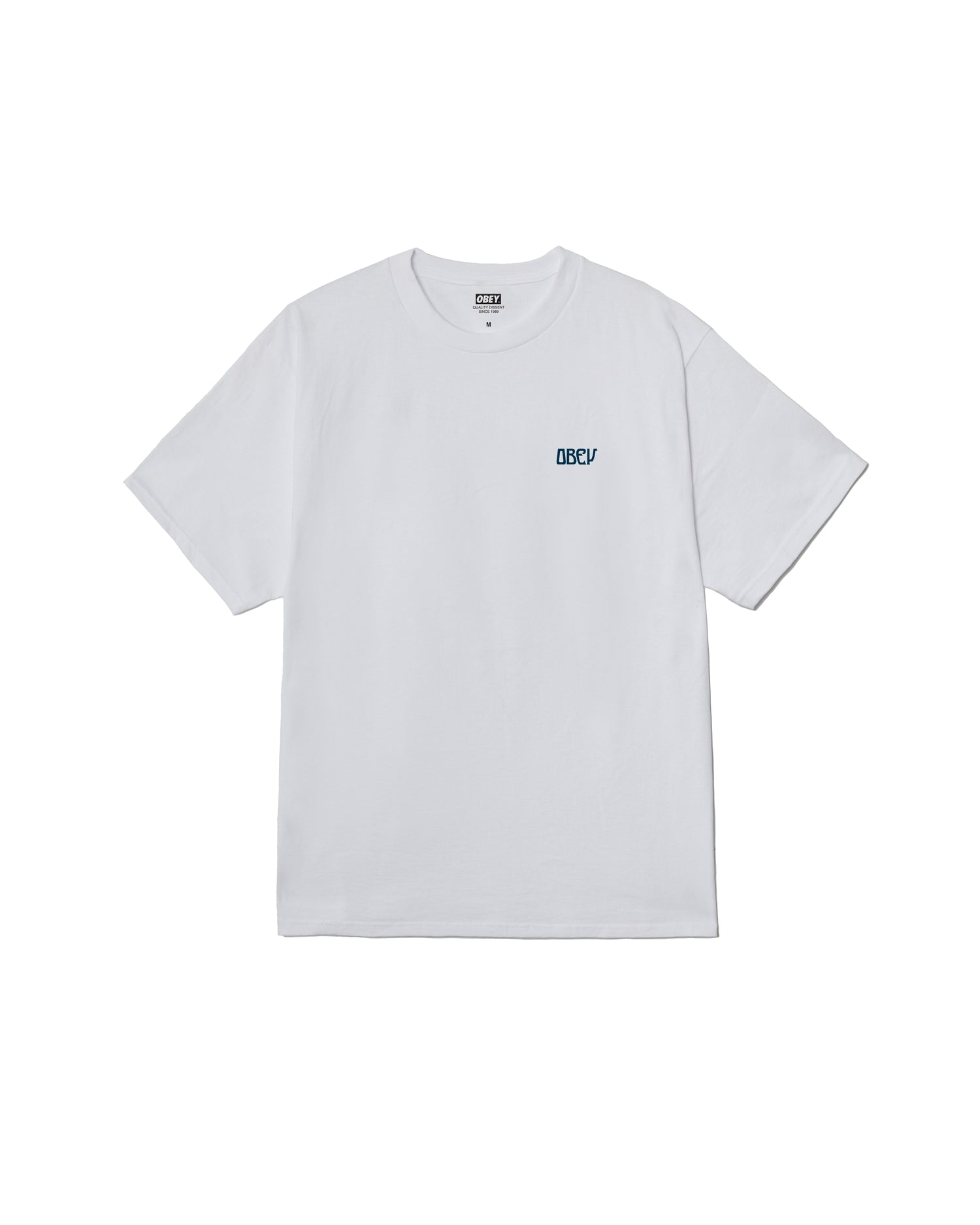 PEACE NOW BUTTERFLIES - T-SHIRT 22MC0001838 -WHT OBEY 