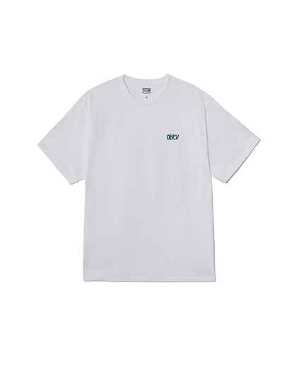 PEACE NOW BUTTERFLIES - T-SHIRT 22MC0001838 -WHT OBEY 