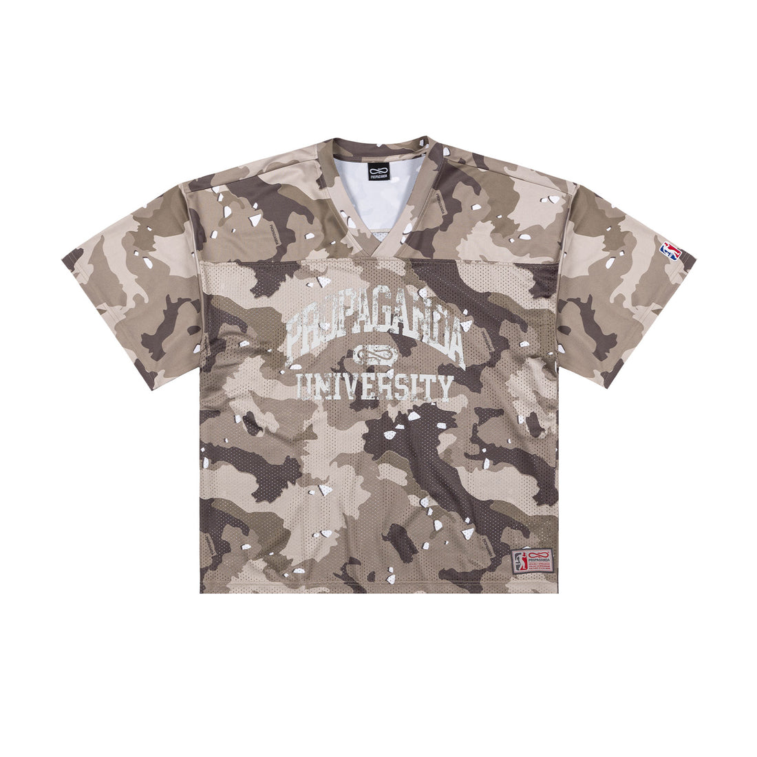 RUGBY JERSEY BOX FIT UNIVERSITY - T-SHIRT 26SSPROU831 -V.U. PROPAGANDA 