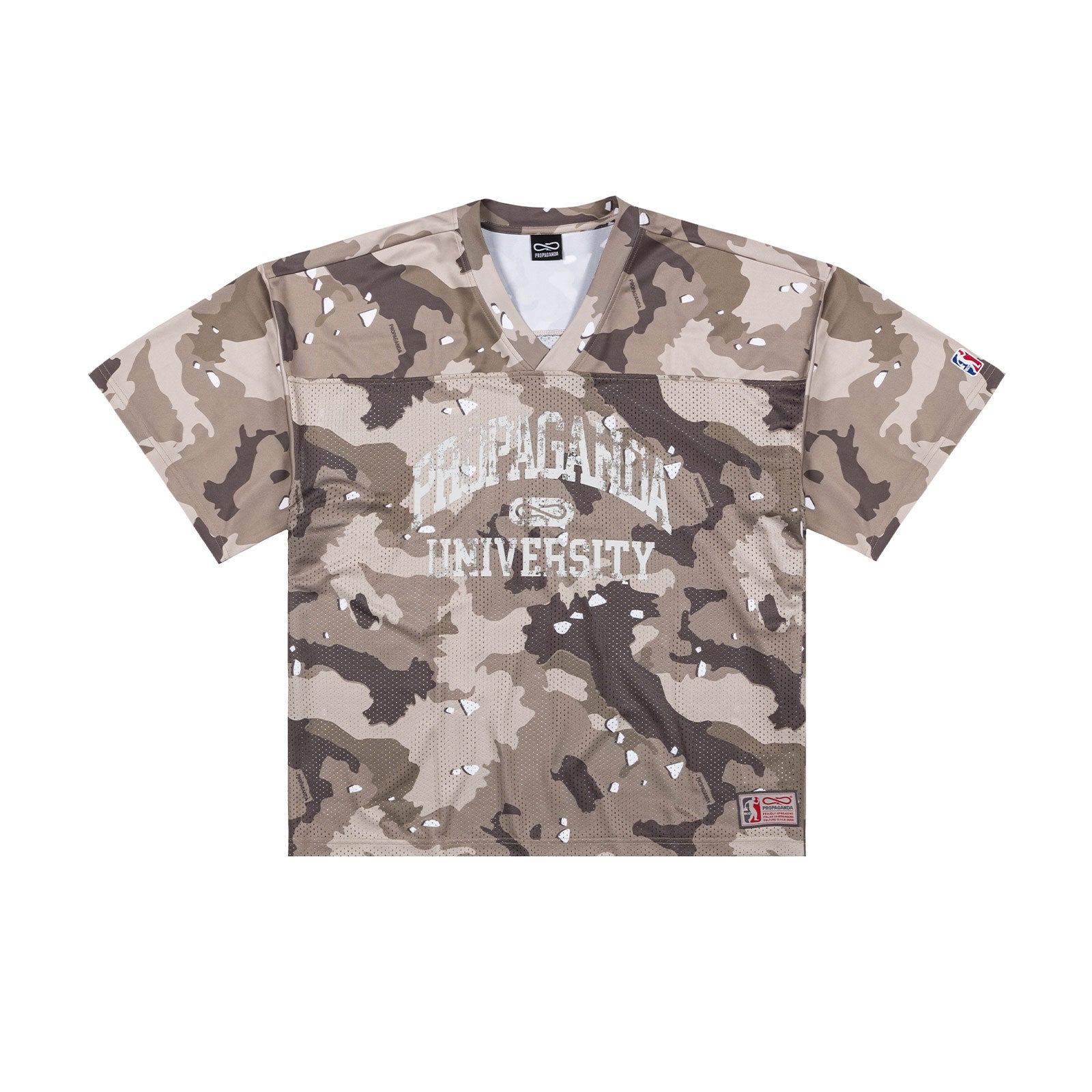 RUGBY JERSEY BOX FIT UNIVERSITY - T-SHIRT 26SSPROU831 -V.U. PROPAGANDA 