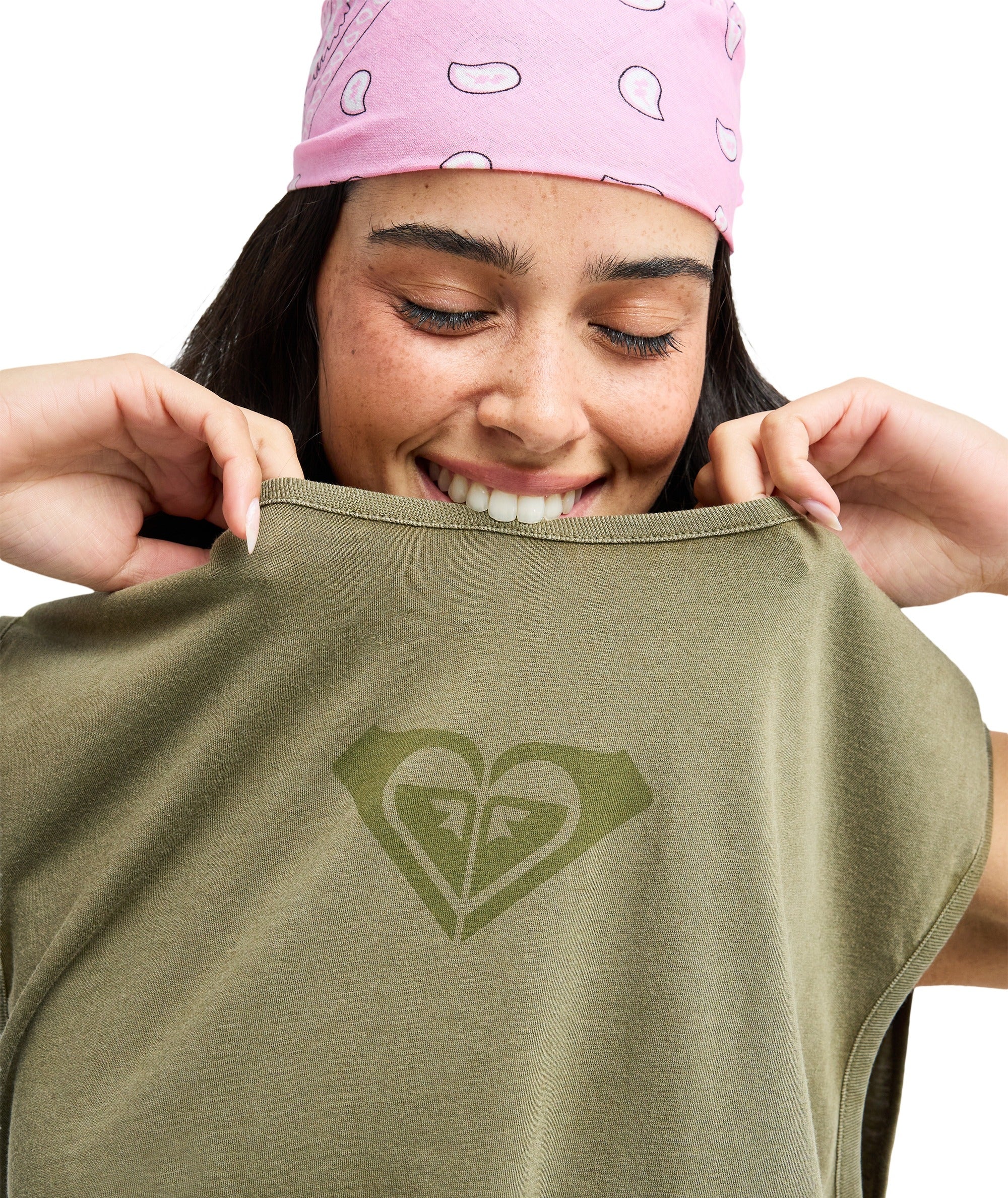 CRYSTAL SEA - T-SHIRT ERJZT06083 -GLD0 ROXY 