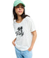 OCEANWAVE REGULAR SLUB - T-SHIRT ERJZT06096 -WZA0 ROXY 