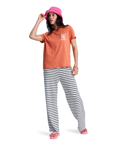 OCEANREGULAR - T-SHIRT ERJZT06110 -MLN0 ROXY 