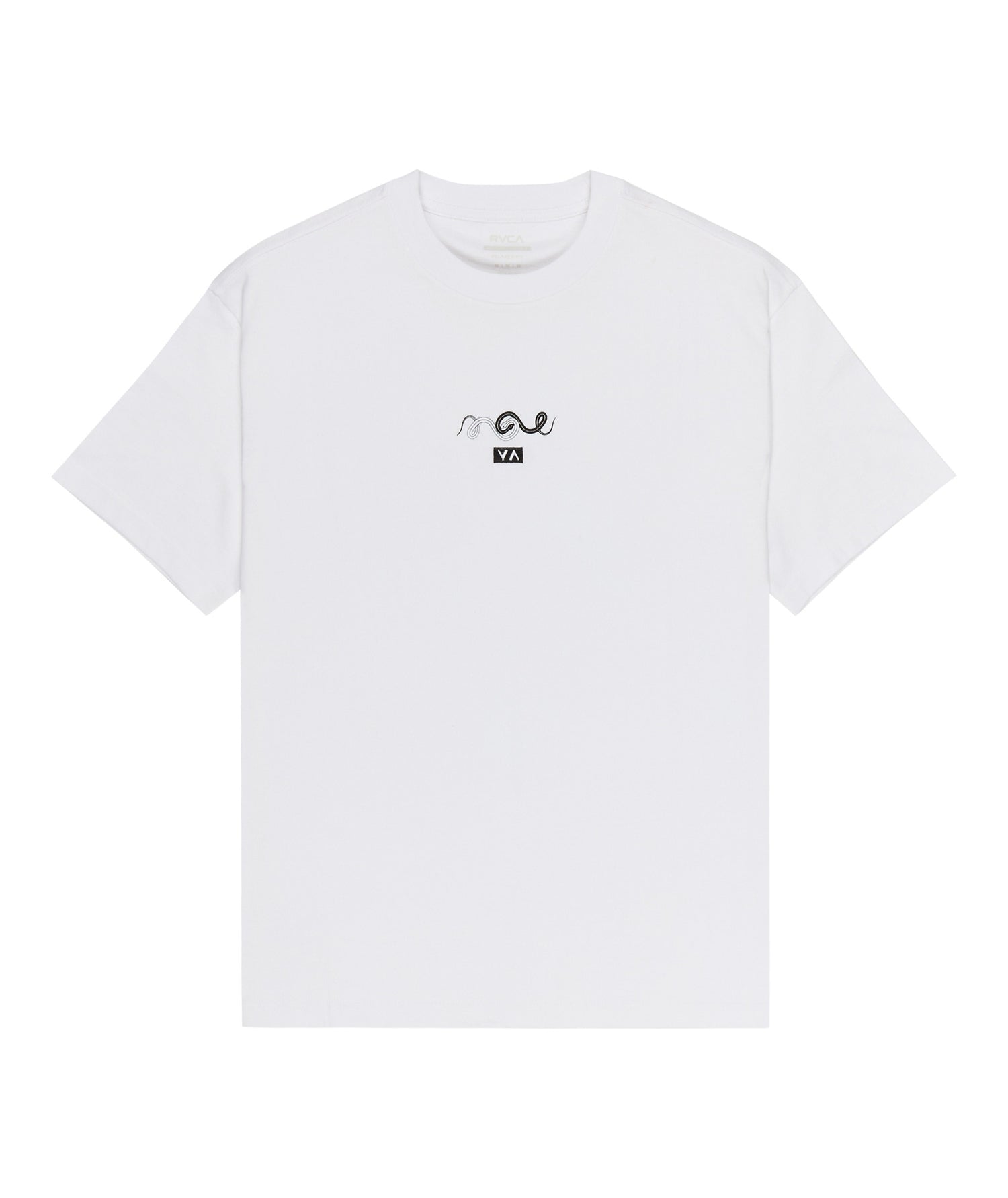 AMAZE SNAKE - T-SHIRT EVYZT00321 -WHT RVCA 