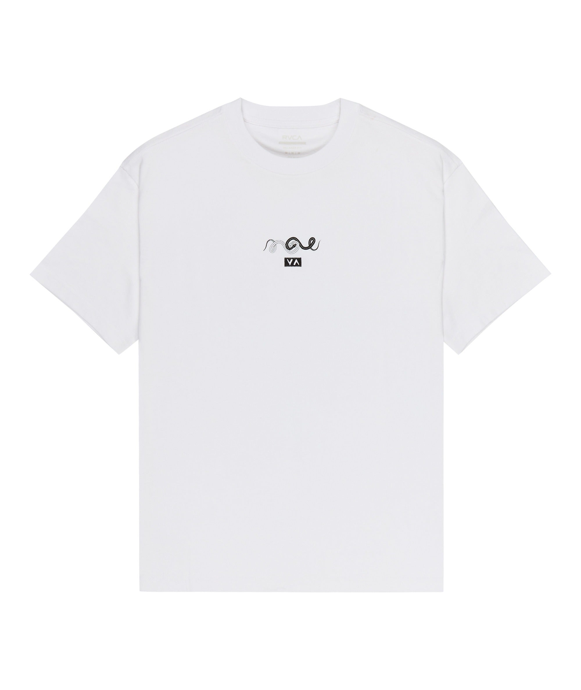 AMAZE SNAKE - T-SHIRT EVYZT00321 -WHT RVCA 
