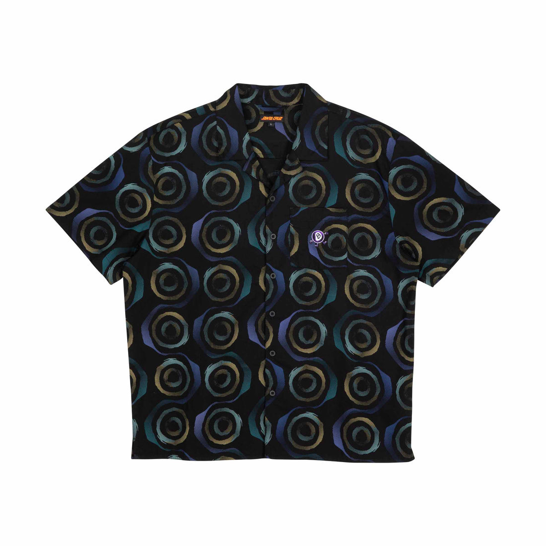 VERTIGO HAZE - CAMICIA SCA-SHT-0960 . SANTA CRUZ 
