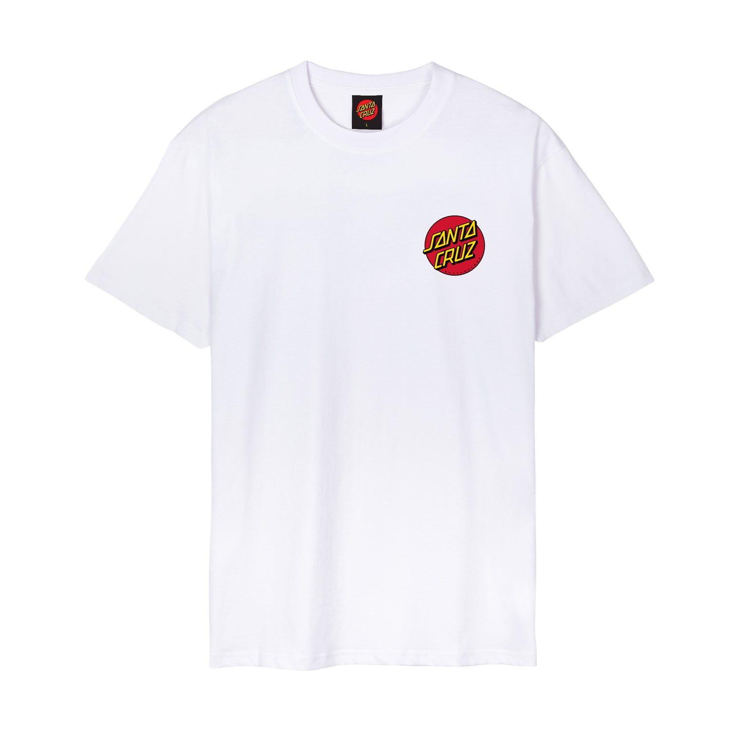 CLASSIC DOT CHEST - T-SHIRT SCA-TEE-11049 . SANTA CRUZ 