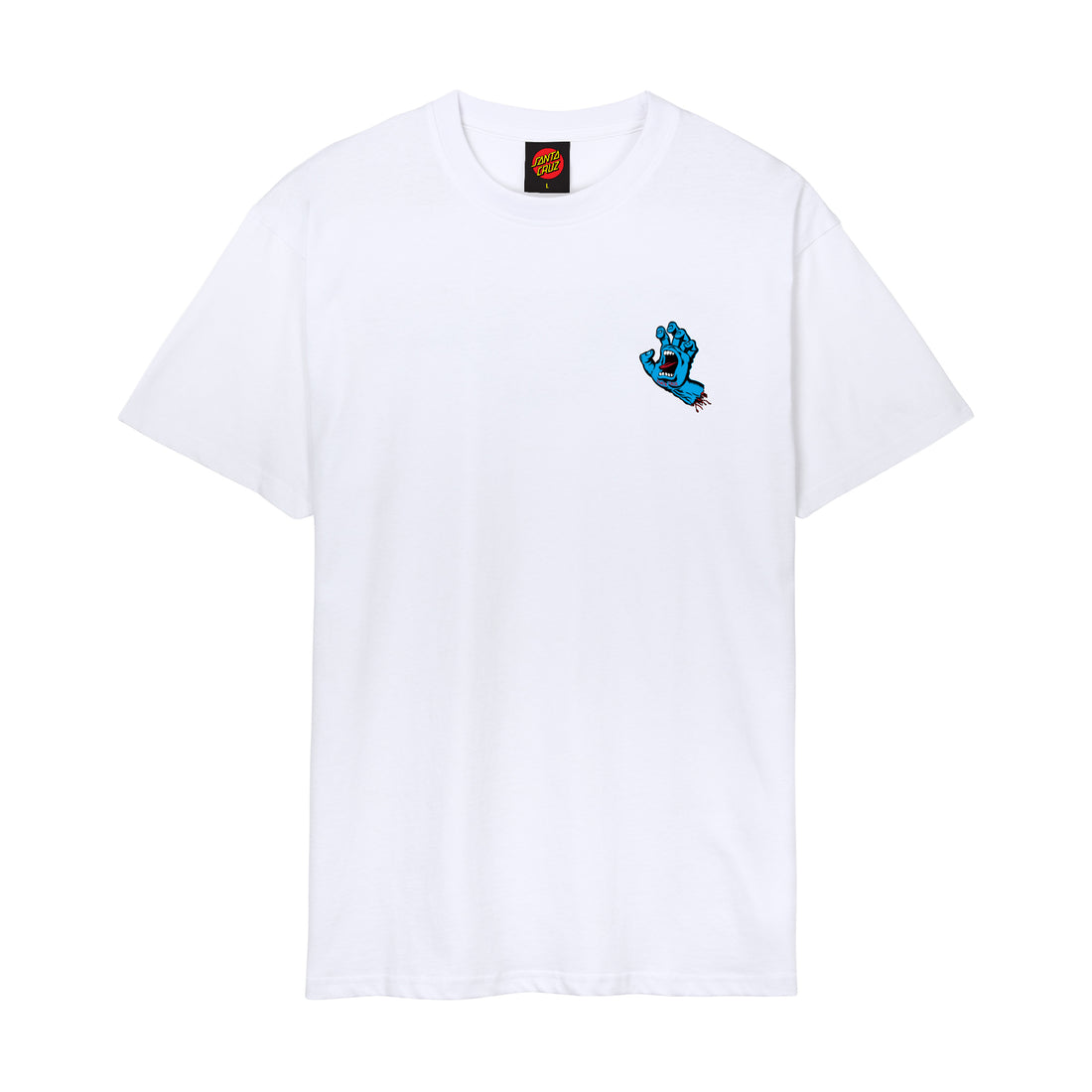 SCREAMING HAND CHEST - T-SHIRT SCA-TEE-11055 . SANTA CRUZ 