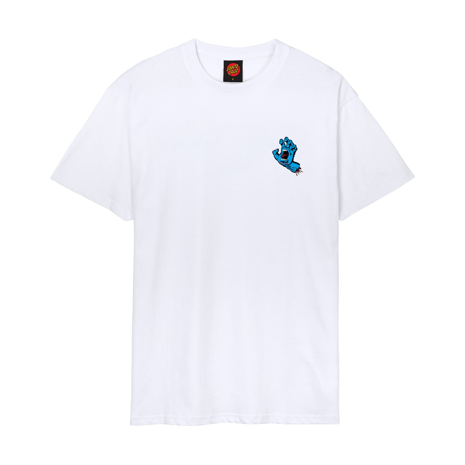 SCREAMING HAND CHEST - T-SHIRT SCA-TEE-11055 . SANTA CRUZ 