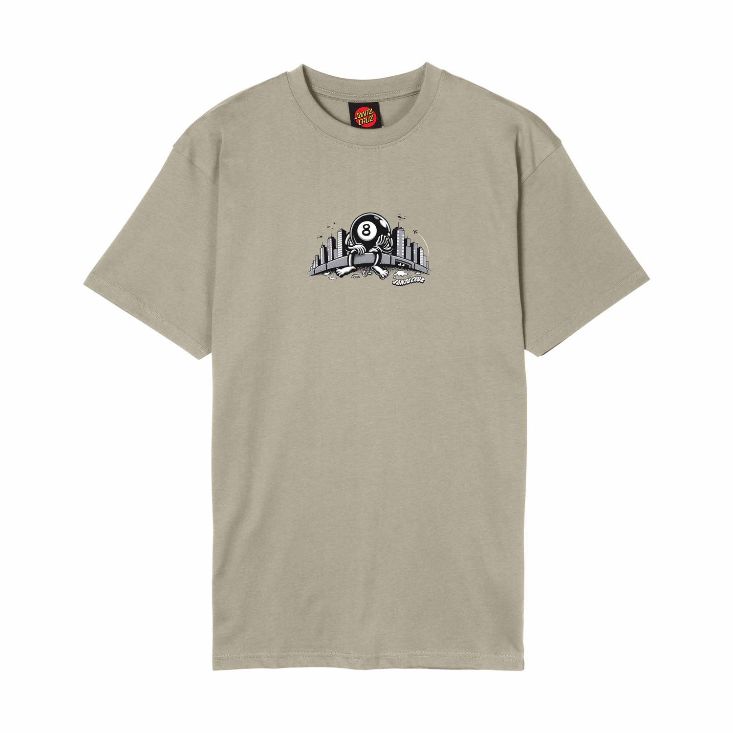 WINKOWSKI CURB FRONT - T-SHIRT SCA-TEE-13491 . SANTA CRUZ 