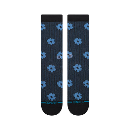 DIGITAL DAISY CREW - CALZE 62US0000825 -BLK STANCE 