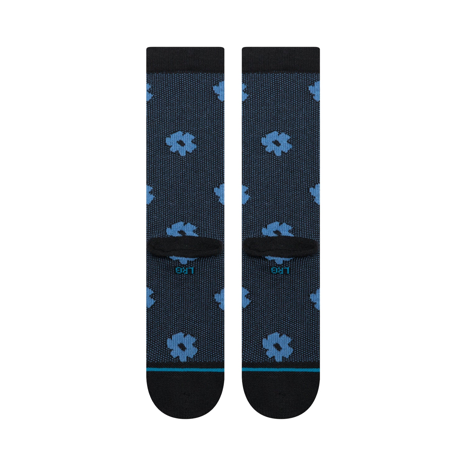DIGITAL DAISY CREW - CALZE 62US0000825 -BLK STANCE 