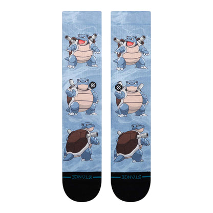 BLASTOISE AOP CREW - CALZE 62US0000855-PK -BLU STANCE 