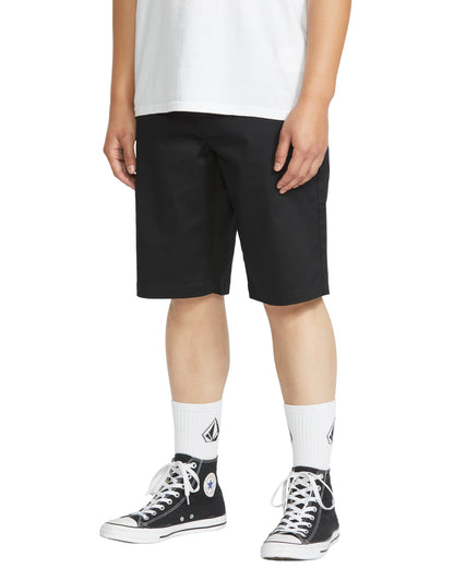 FRCKN MDN STRCH 21 - SHORTS A0912616 _BLK VOLCOM 