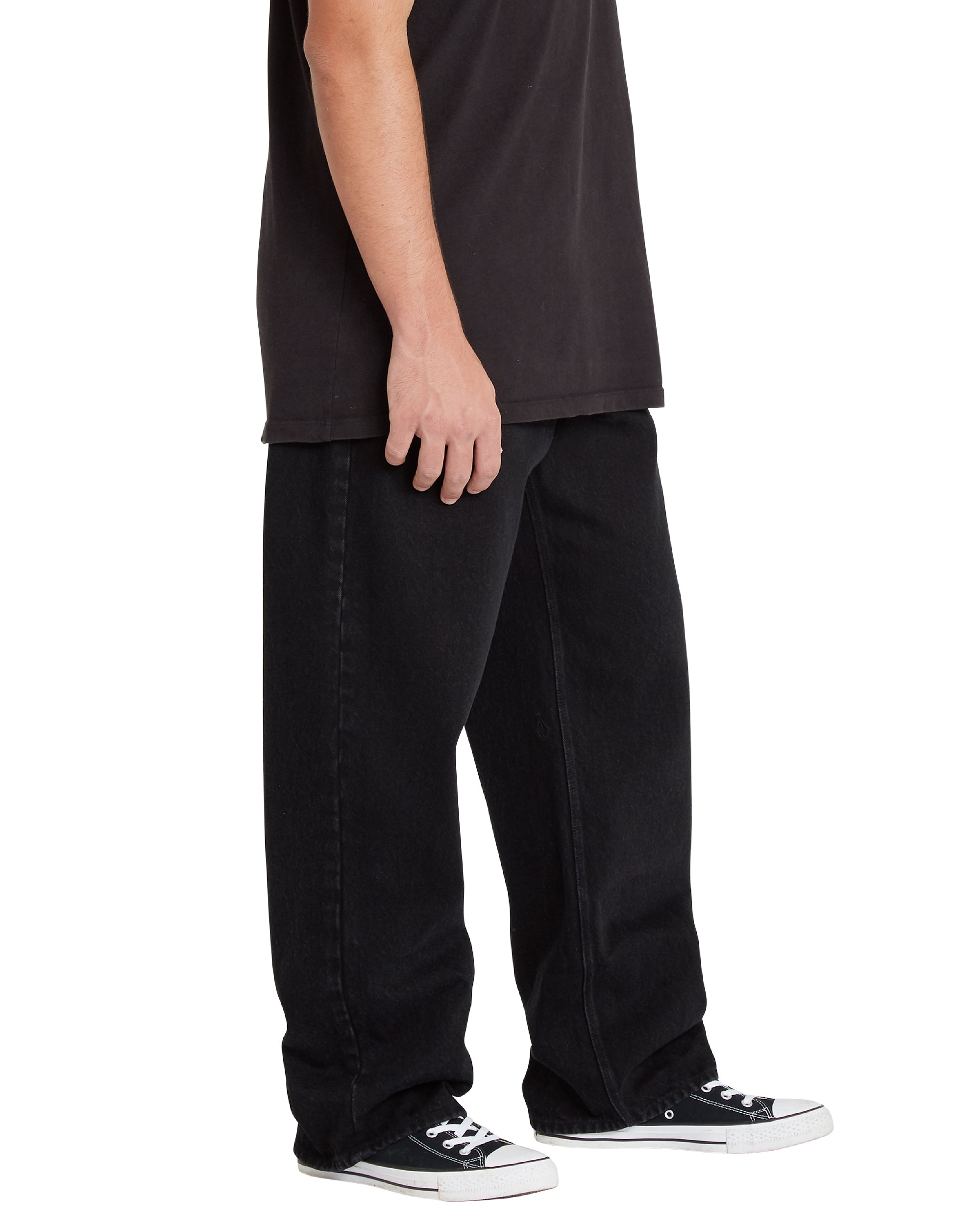 BILLOW DENIM - PANTALONE A1912618 _BLK VOLCOM 