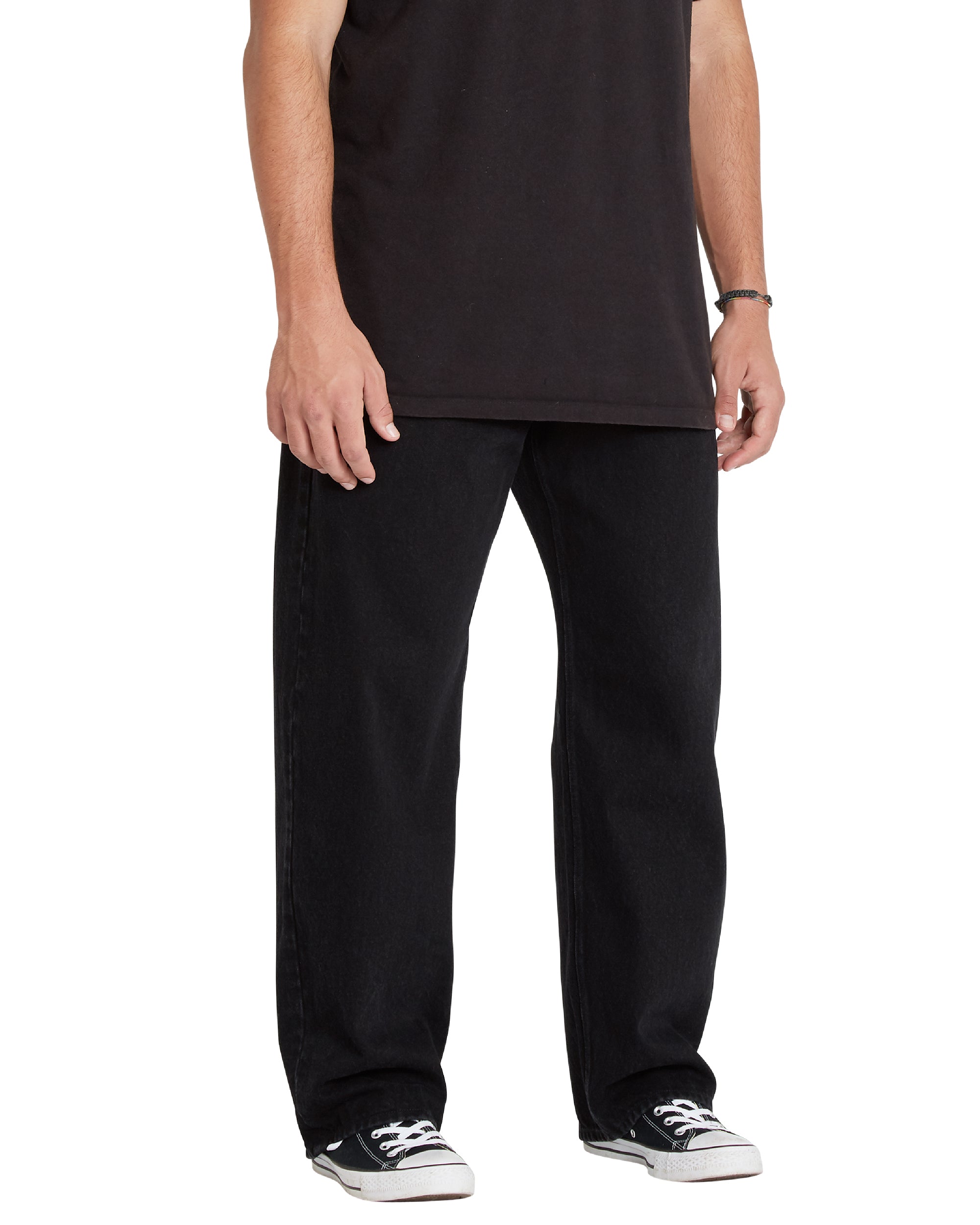 BILLOW DENIM - PANTALONE A1912618 _BLK VOLCOM 