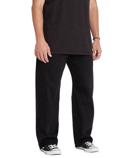 BILLOW DENIM - PANTALONE A1912618 _BLK VOLCOM 