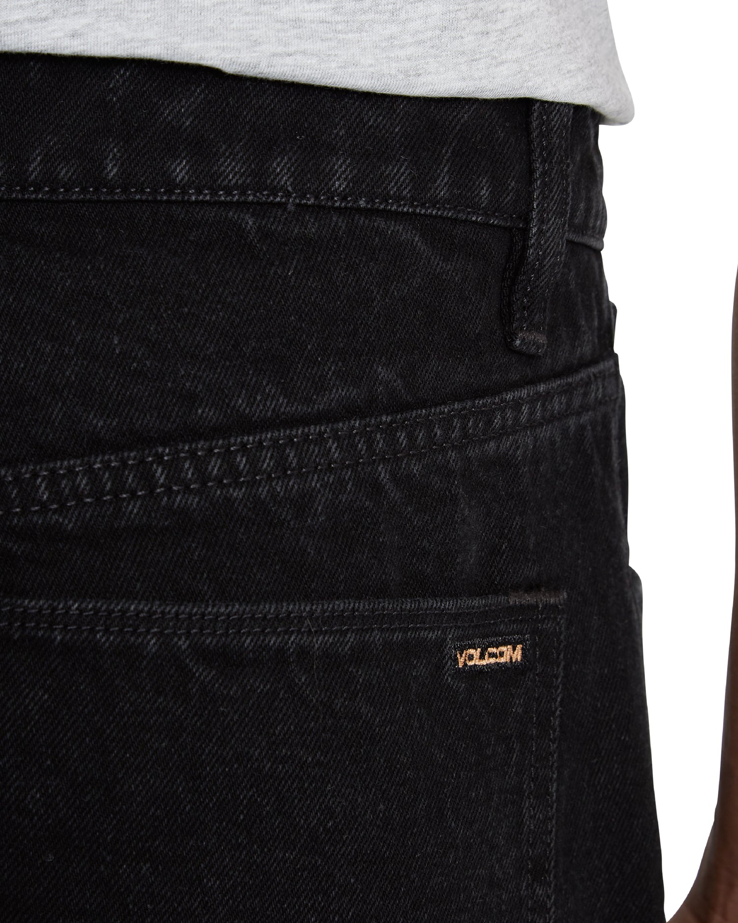 BILLOW DENIM - PANTALONE A1912618 _BLK VOLCOM 