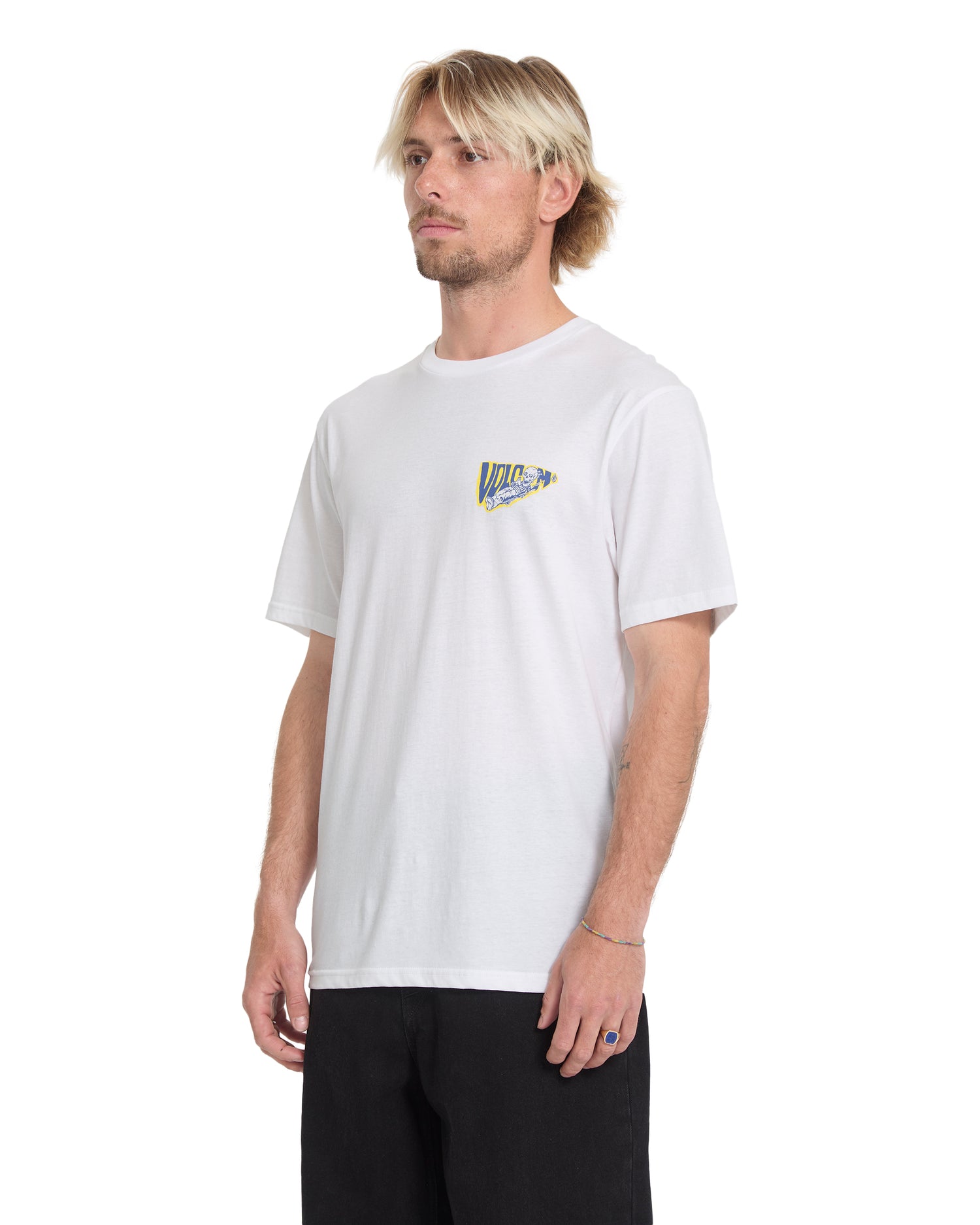ALIX COFFIN - T-SHIRT A3512662 _WHT VOLCOM 