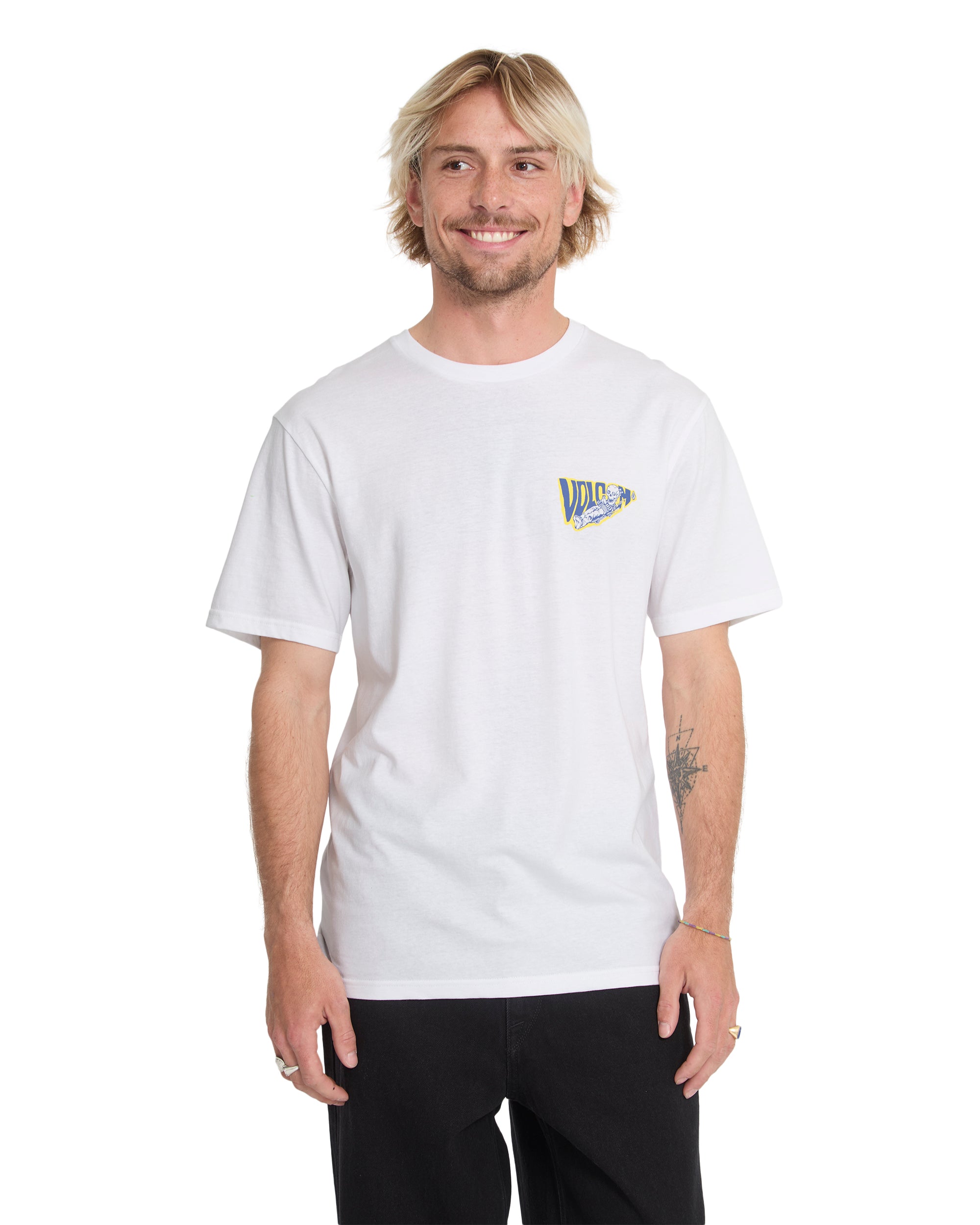 ALIX COFFIN - T-SHIRT A3512662 _WHT VOLCOM 