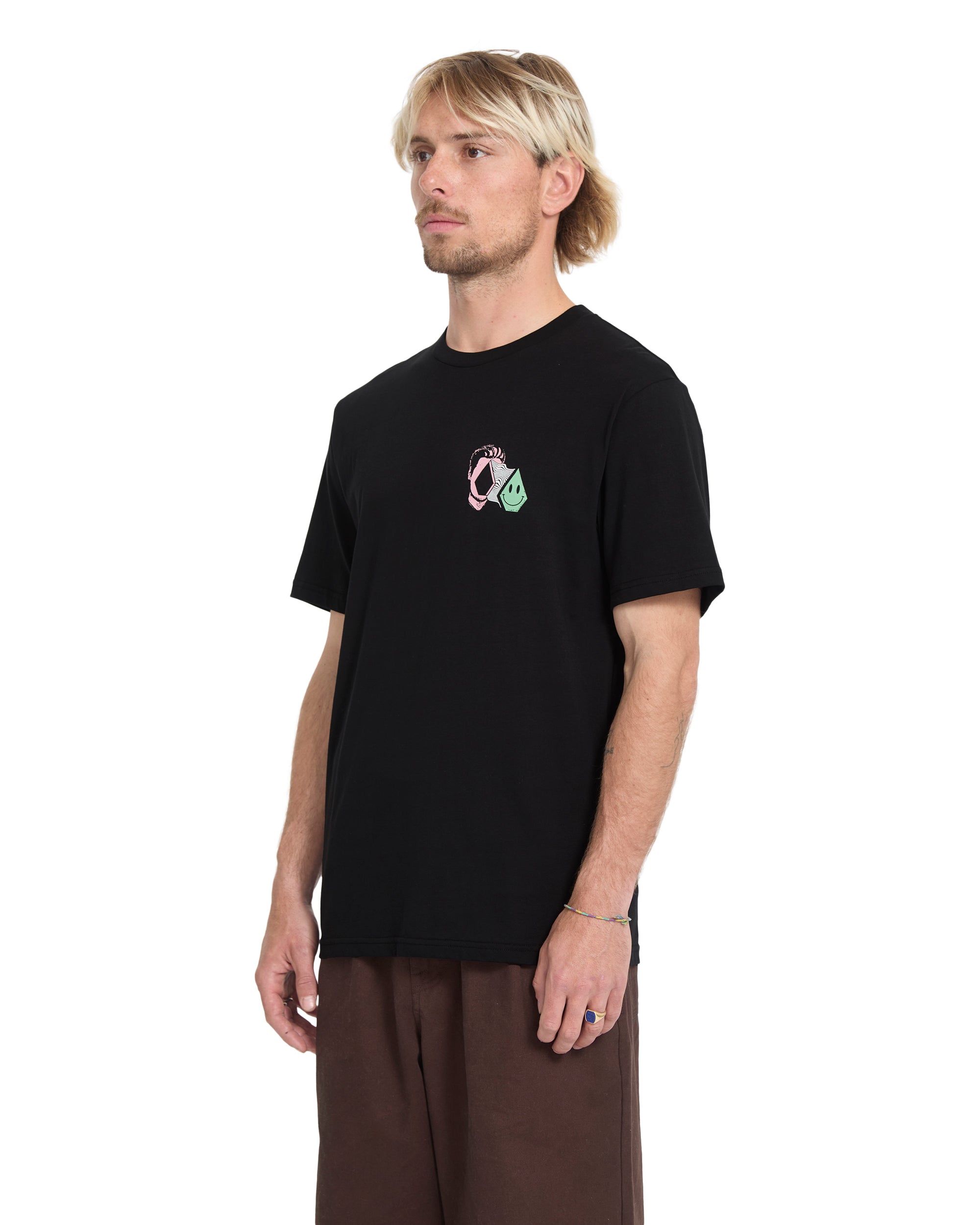 AURA - T-SHIRT A3512663 _BLK VOLCOM 