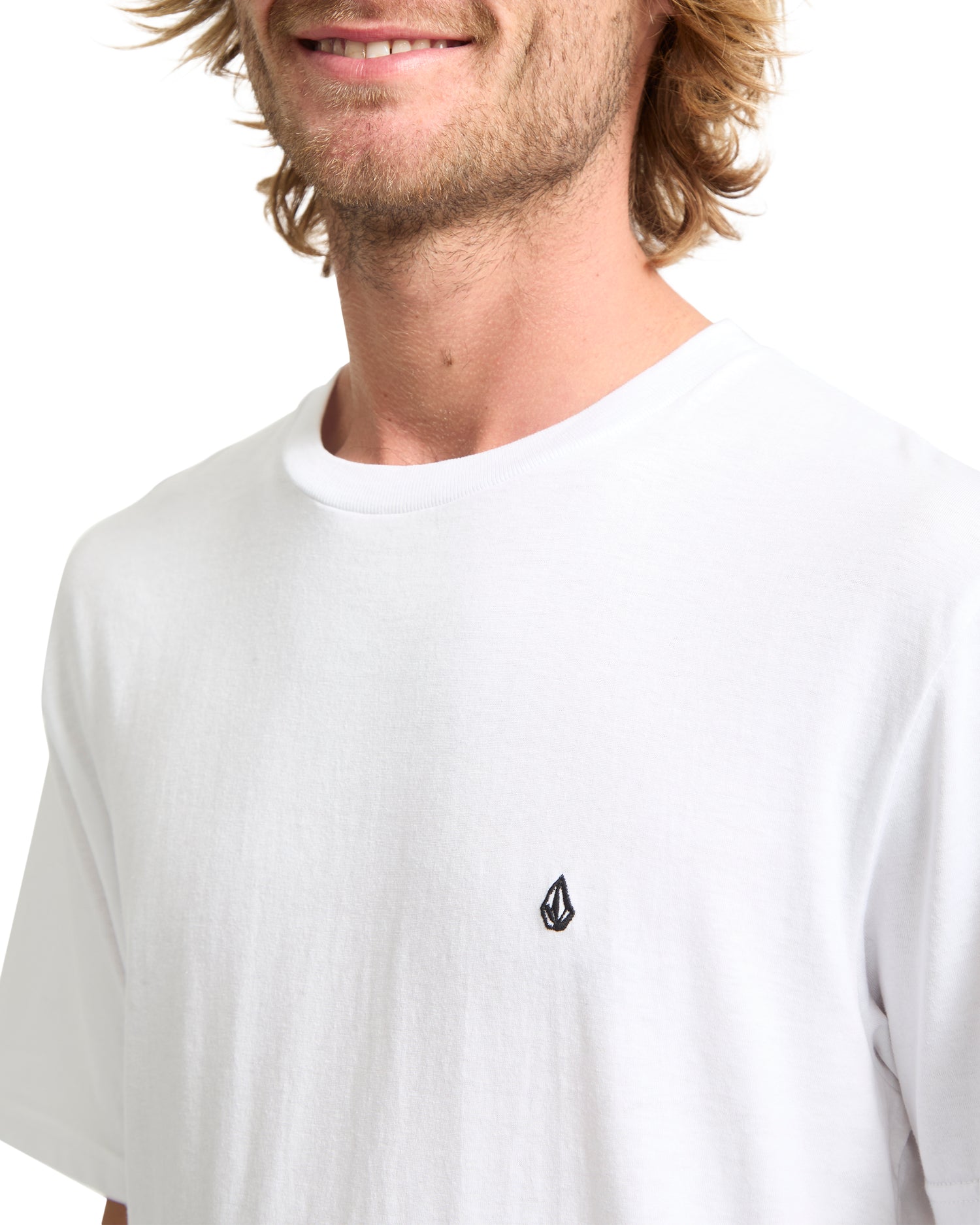 STONE BLANKS - T-SHIRT A3512665 _WHT VOLCOM 