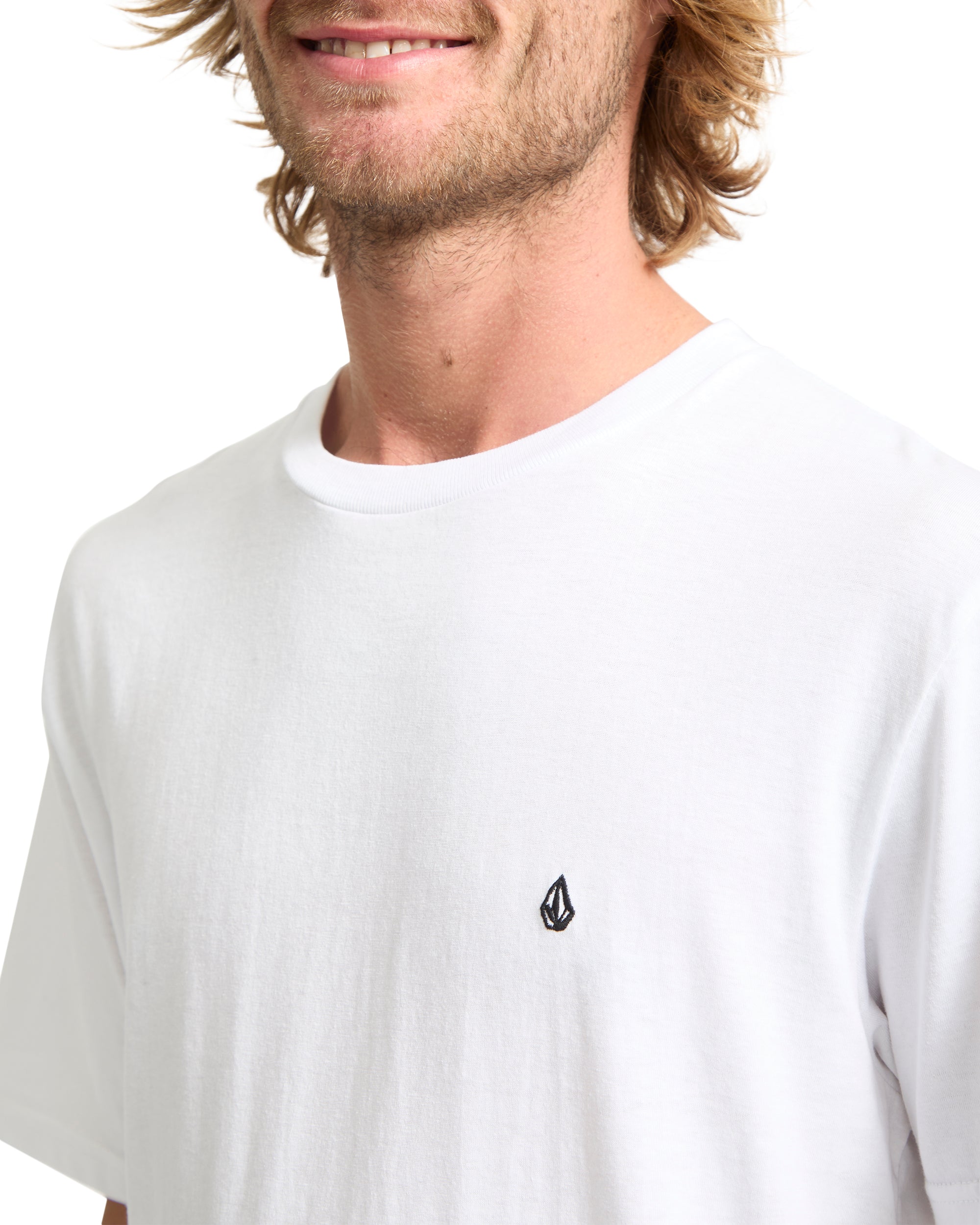 STONE BLANKS - T-SHIRT A3512665 _WHT VOLCOM 