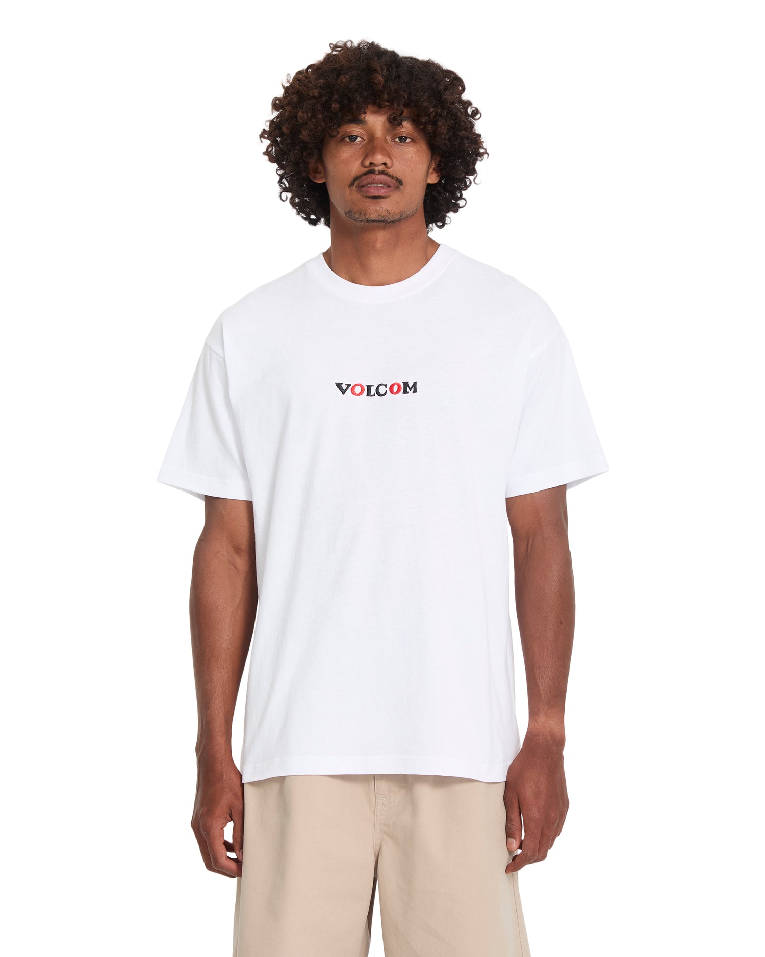 FA SETH CONBOY - T-SHIRT A4312672 _WHT VOLCOM 