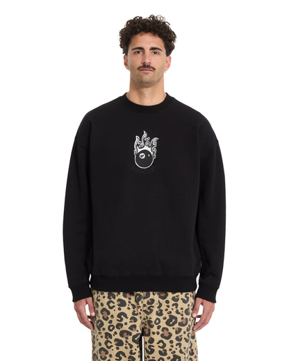 FA SETH CONBOY CREW - FELPA A4612621 _BLK VOLCOM 