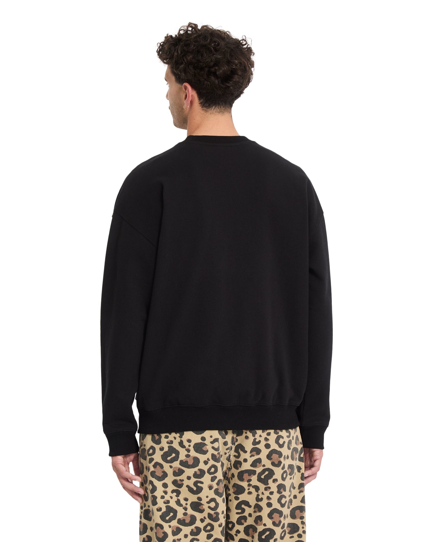 FA SETH CONBOY CREW - FELPA A4612621 _BLK VOLCOM 