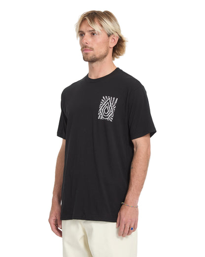 RADIATON - T-SHIRT A5012612 _BLK VOLCOM 