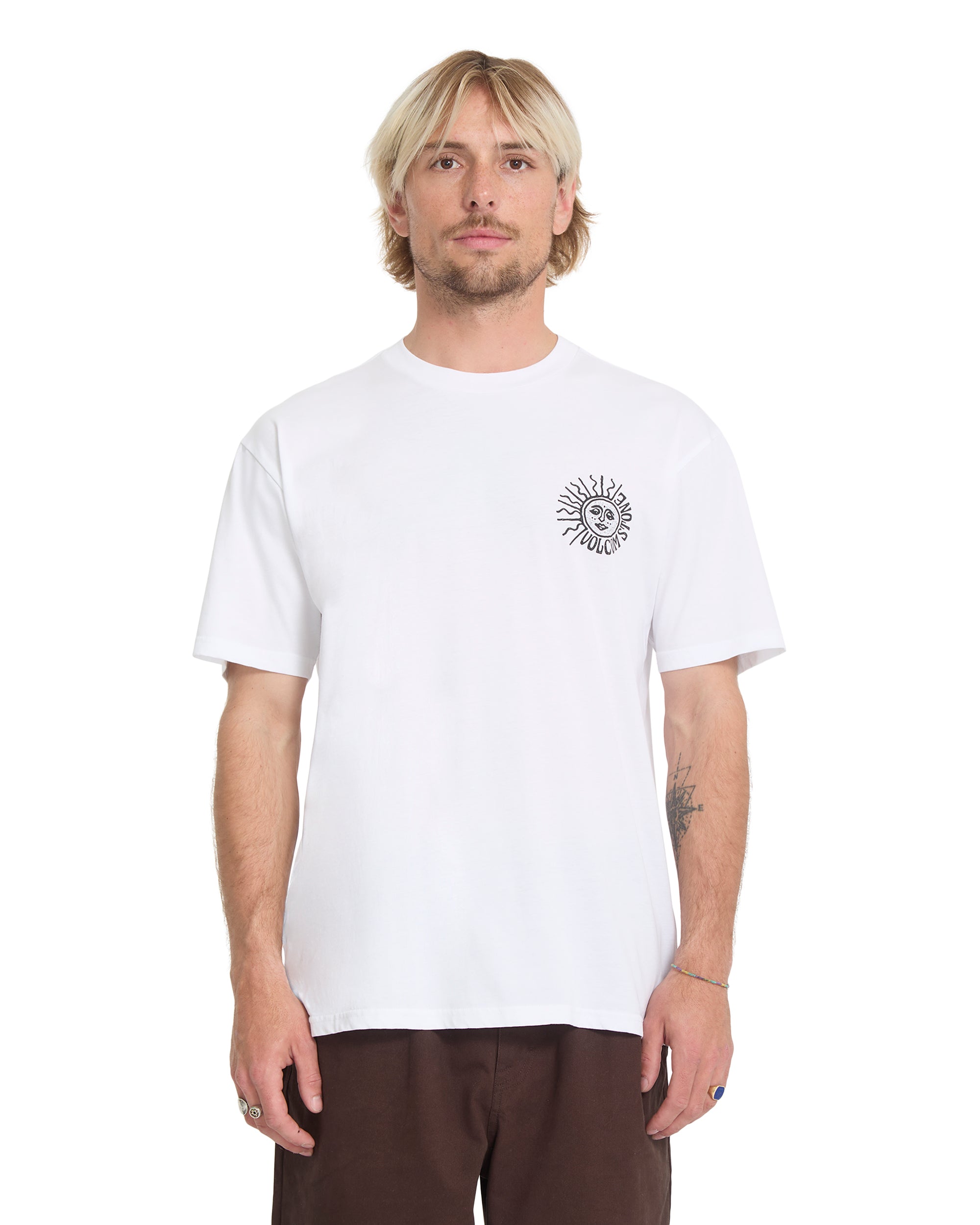 MAZATLAN - T-SHIRT A5012613 _WHT VOLCOM 