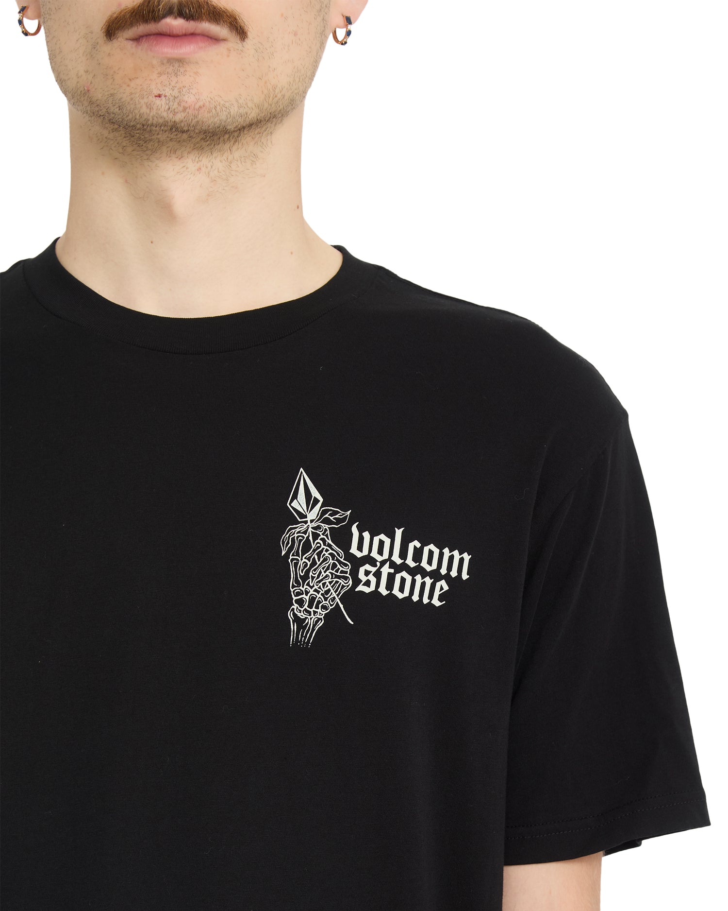 ETERNAL STOKE - T-SHIRT A5012614 _BLK VOLCOM 