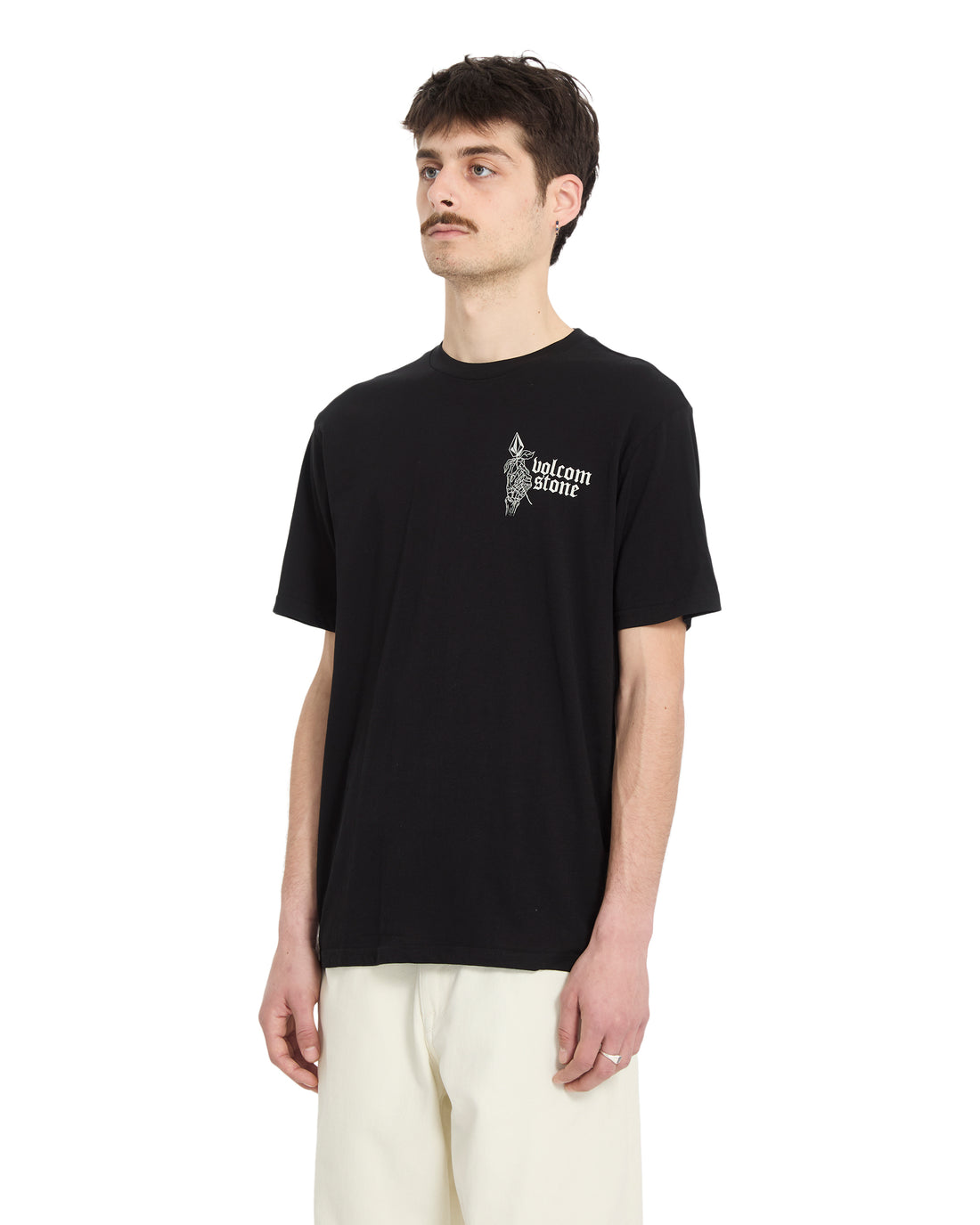 ETERNAL STOKE - T-SHIRT A5012614 _BLK VOLCOM 