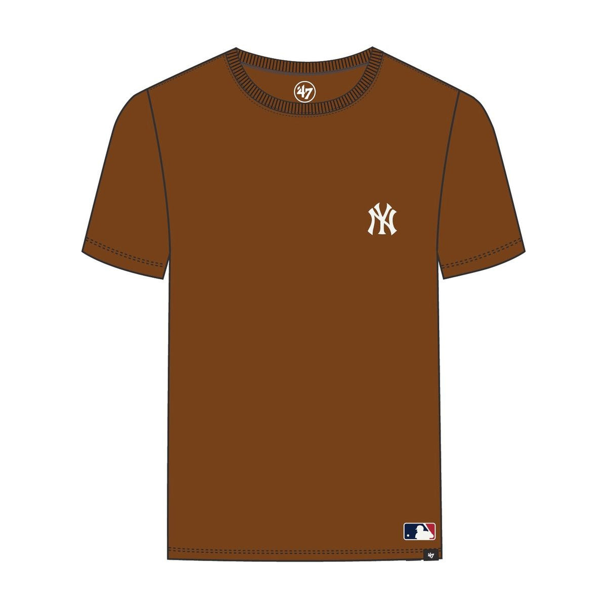 BASE RUNNER ECHO NEW YORK YANKEES - T-SHIRT 15126279 . 47 BRAND 