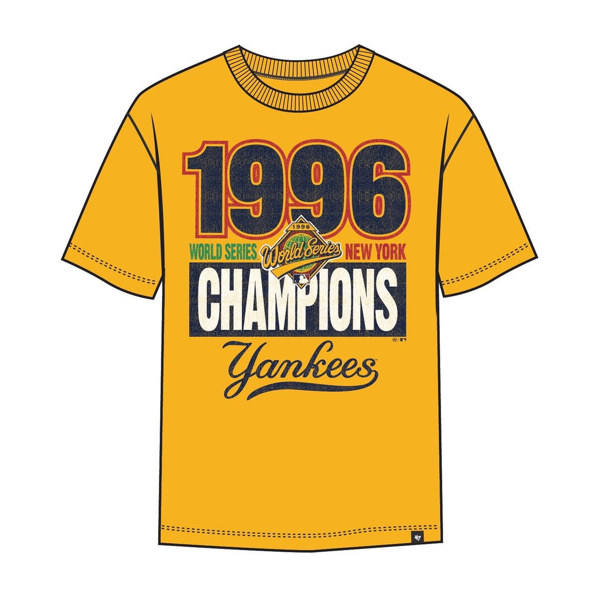 96 YANKEES FOUNDATION NEW YORK YANKEES - T-SHIRT 15126303 . 47 BRAND 