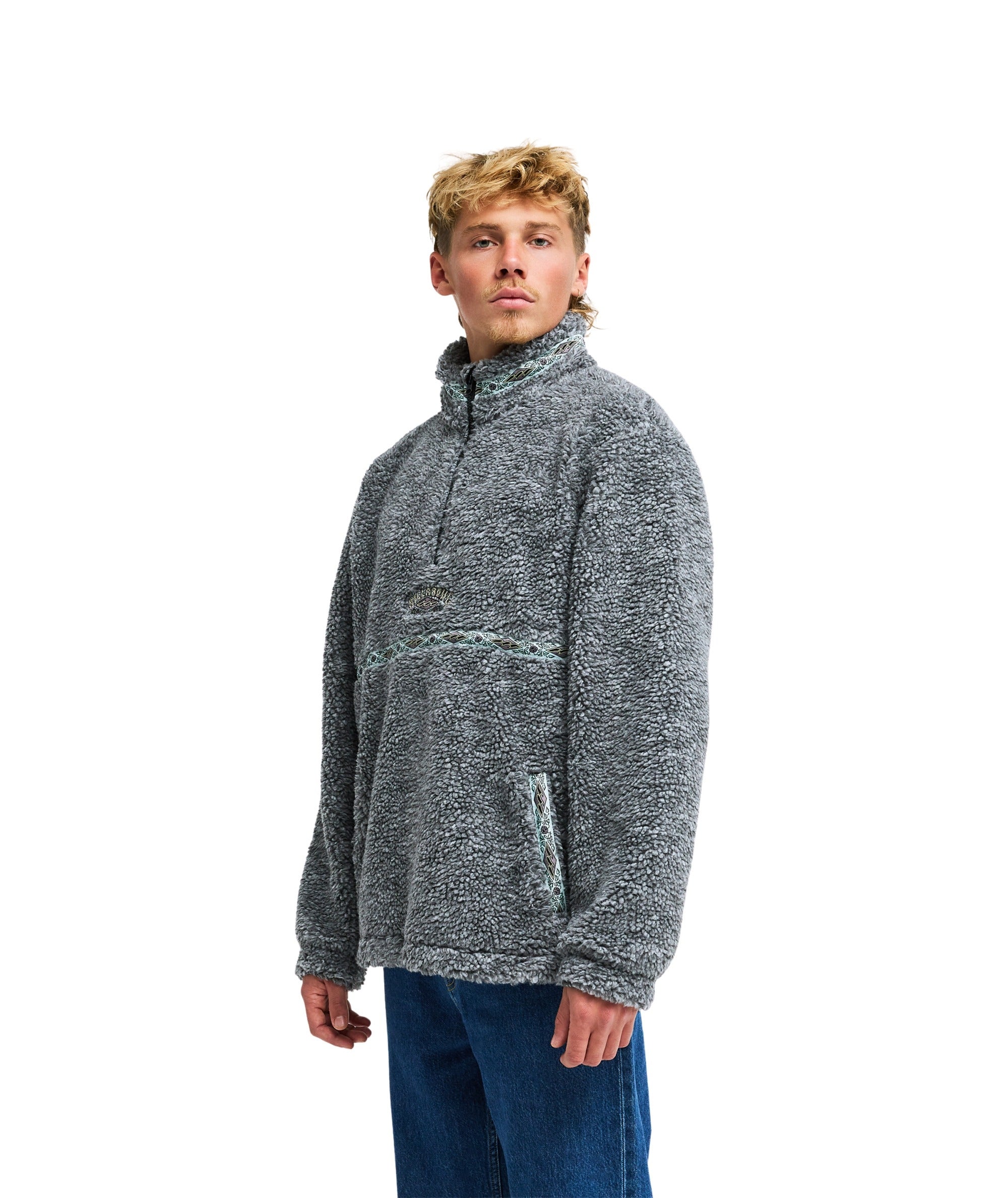 TOMBSTONE HALF ZIP - FLEECE EBYPF03011 -RAV BILLABONG 