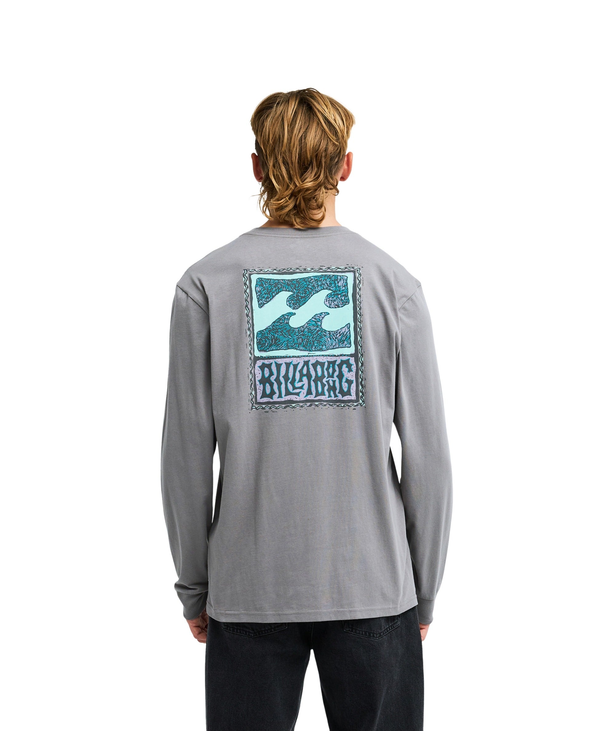 STAMP LS - T-SHIRT EBYZT00613 -PEW BILLABONG 