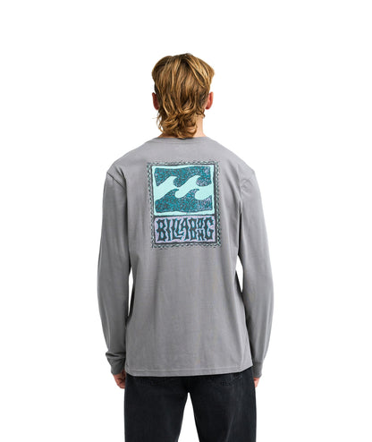 STAMP LS - T-SHIRT EBYZT00613 -PEW BILLABONG 