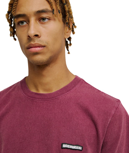 PATCH IT WASHED - T-SHIRT EDYKT03557 -RSN0 DC 