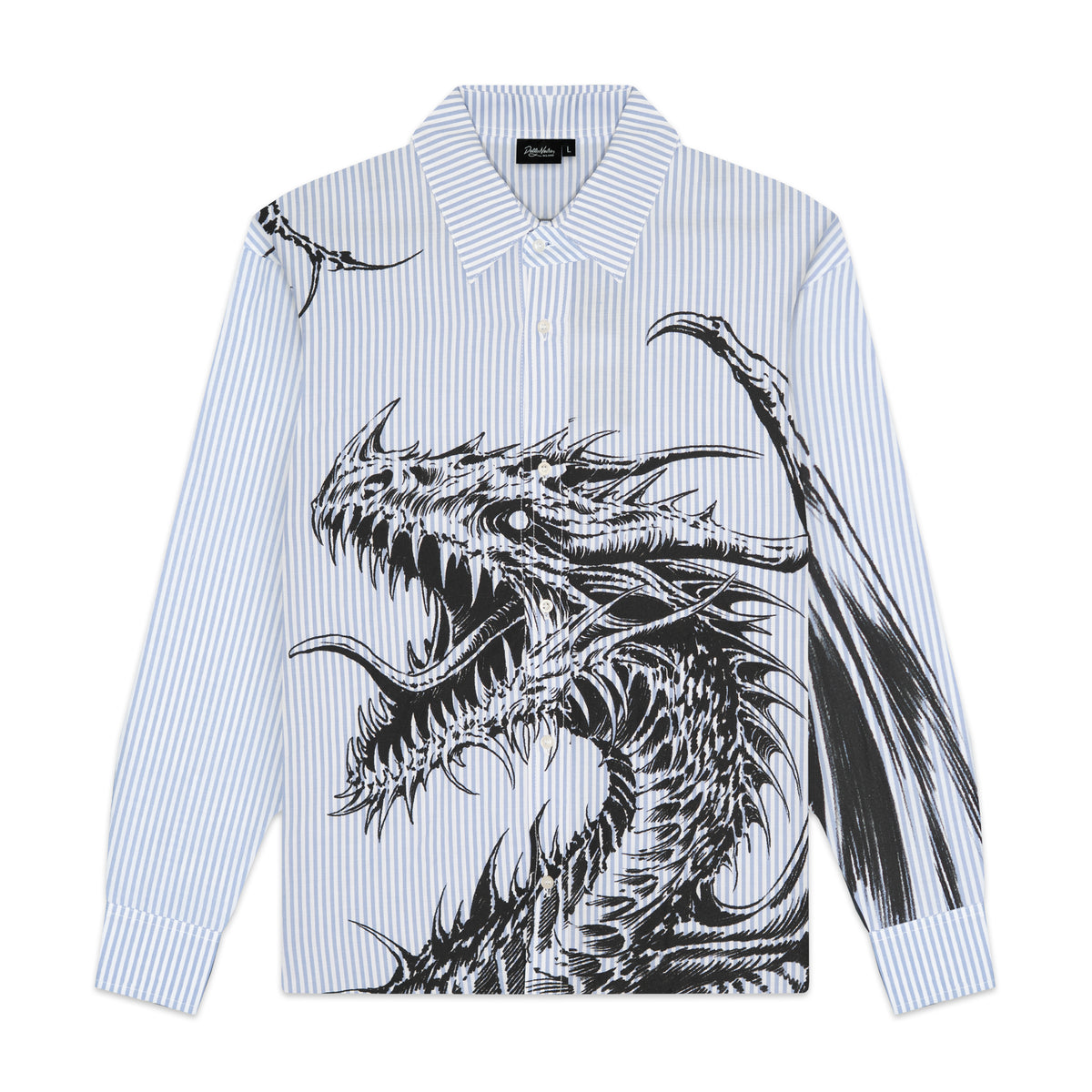 SHARD DRAGON LONG SLEEVES SHIRT - CAMICIA SH1313-CI -03 DOLLY NOIRE 