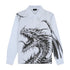 SHARD DRAGON LONG SLEEVES SHIRT - CAMICIA SH1313-CI -03 DOLLY NOIRE 