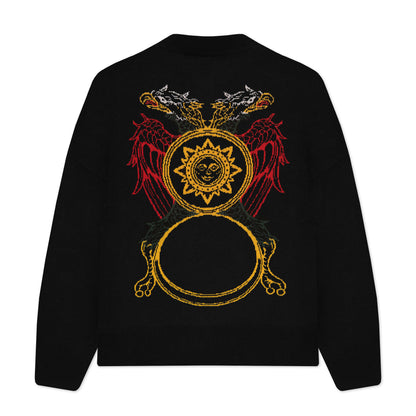 ASSO DI DENARI - NAPOLETANE SWEATER - MAGLIA SV1257-SO -01 DOLLY NOIRE 