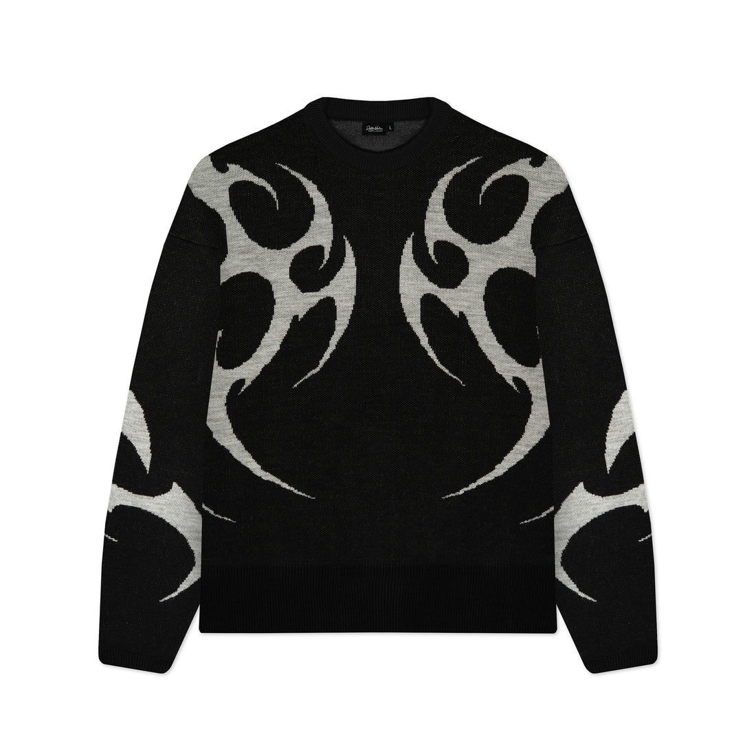 SPIKES BOXY SWEATER - MAGLIA SV1259-KJ -01 DOLLY NOIRE 