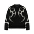 SPIKES BOXY SWEATER - MAGLIA SV1259-KJ -01 DOLLY NOIRE 