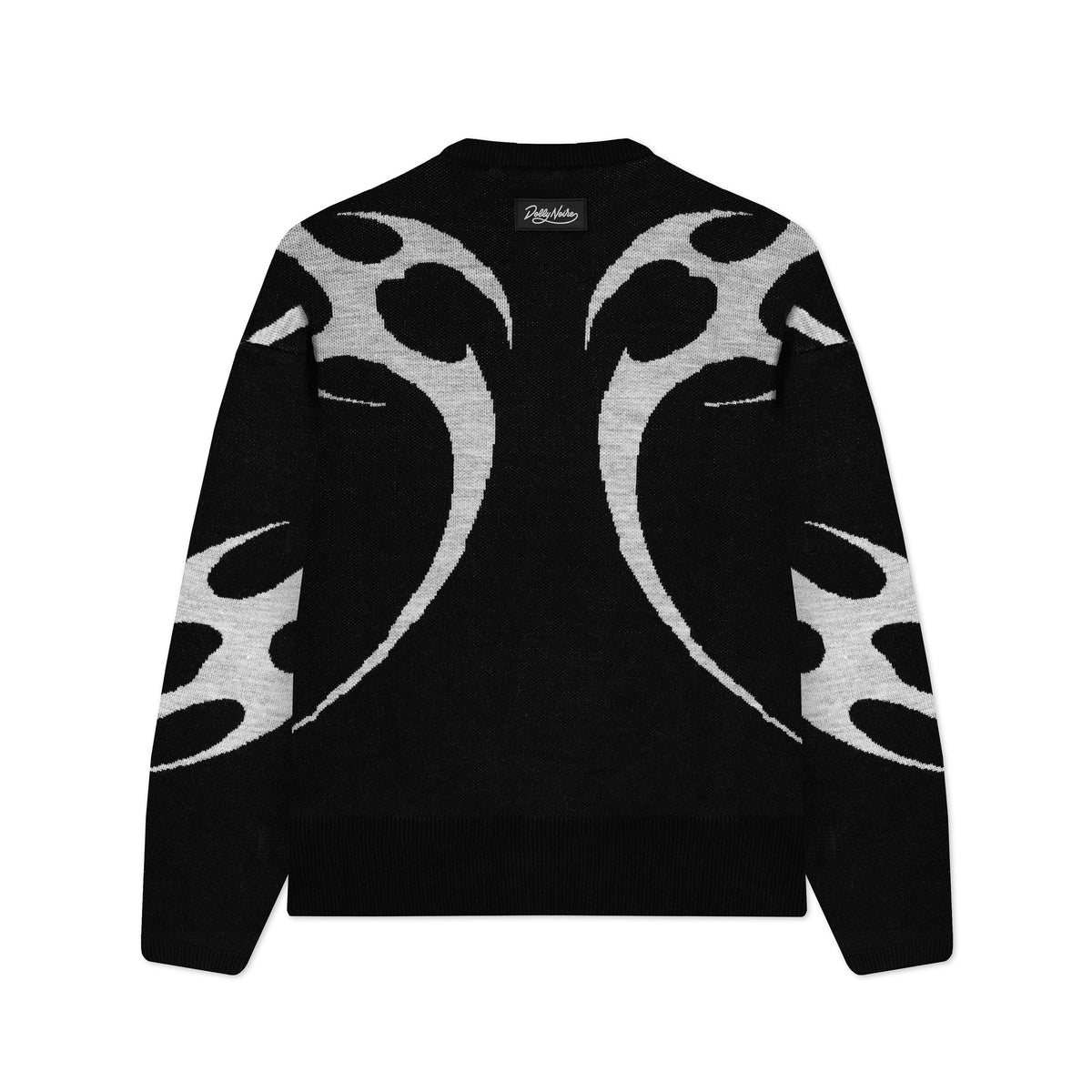 SPIKES BOXY SWEATER - MAGLIA SV1259-KJ -01 DOLLY NOIRE 
