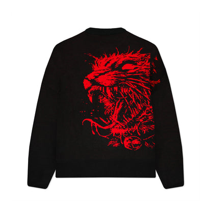SATANICAT BOXY SWEATER - MAGLIA SV1260-KJ -01 DOLLY NOIRE 