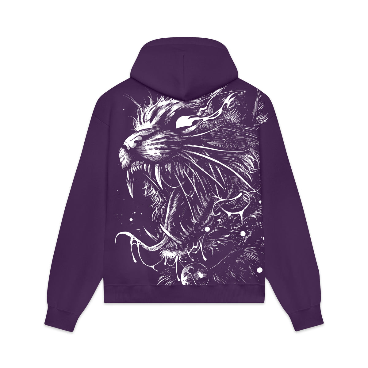 SATANICAT HOODIE - FELPA SW1260-GQ -03 DOLLY NOIRE 