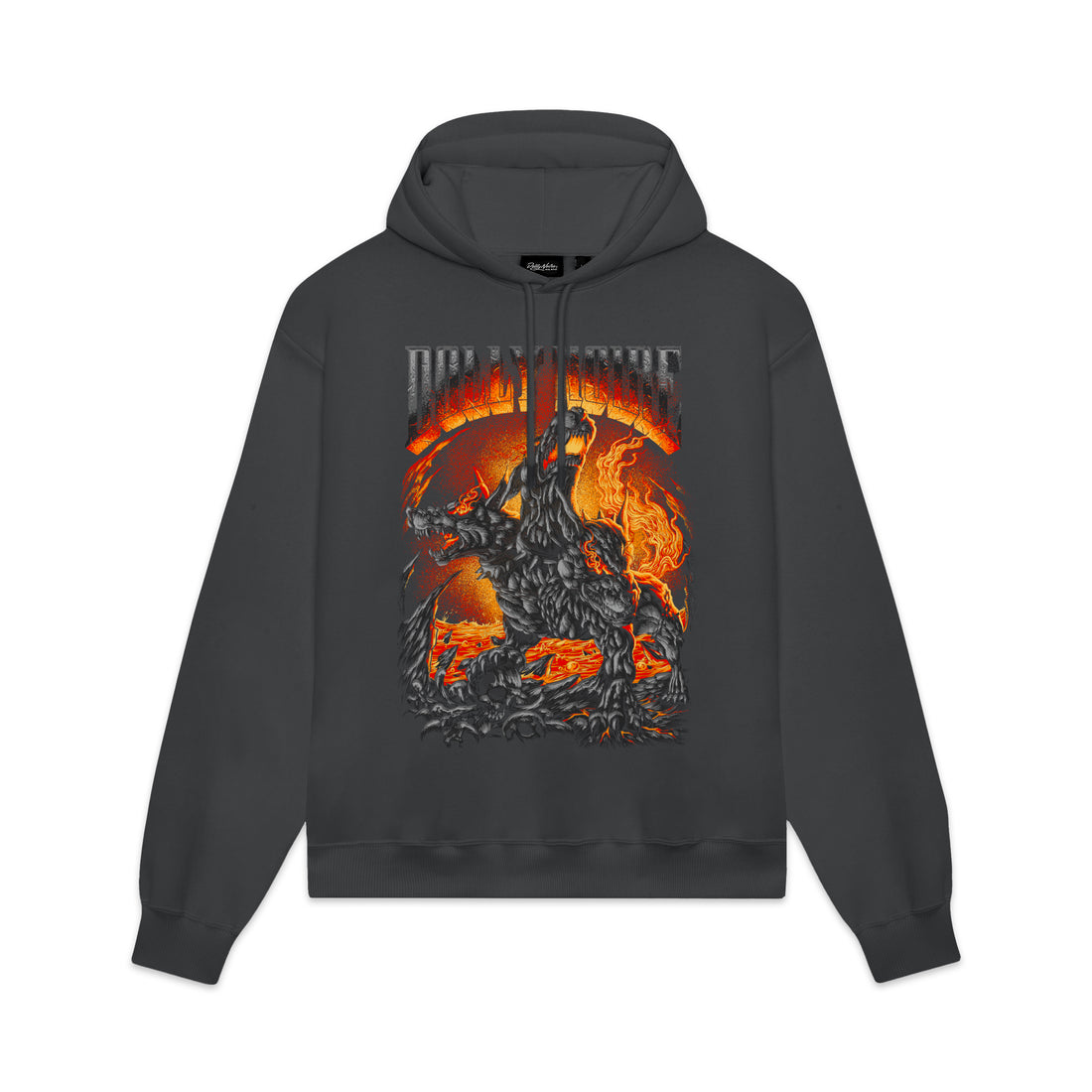 CERBERUS HOODIE - FELPA SW1298-GQ -03 DOLLY NOIRE 