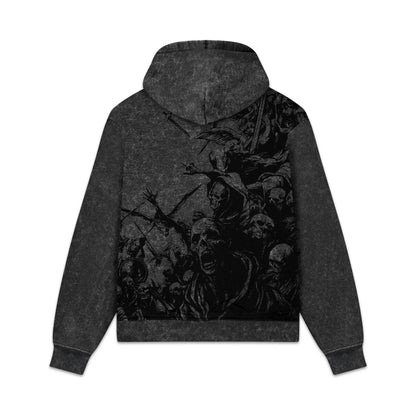 HEAVEN FALLS HOODIE - FELPA SW1300-GQ -01 DOLLY NOIRE 